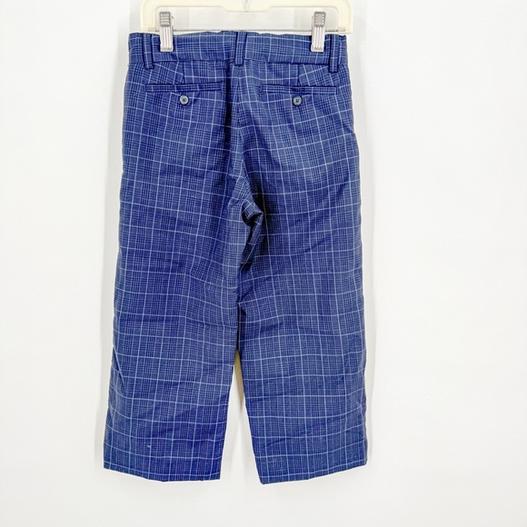 Janie and Jack Blue Plaid Vest Set - Picture 5 of 8